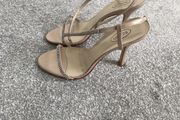 Pretty Schuh Diamonte Strappy Sandals size 39