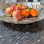 Engraved Glass Fruit Bowl Image 6