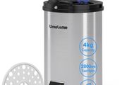 Spin Dryer 4kg by Umelome, Energy&amp;Power Saving Spinner 2800 RPM Clothes Dryer, Energy Efficiency Class: A+++, Gravity Drain dryer, Silvery