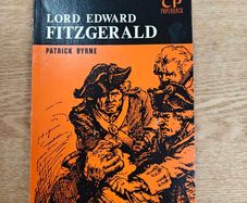 Lord Edward Fitzgerald by Patrick Byrne paperback, Irish history printed by Talbot Press, from 1950s or 1960s