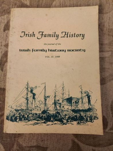 Irish Family History Journals Of The Irish Family History Society. See Photos For Years. All In Very Good Condition.