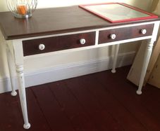 Upcycled desk table