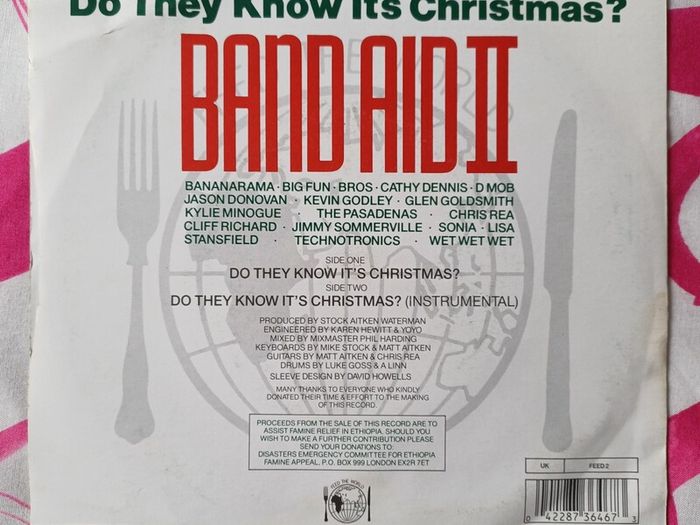 Band Aid II 7" Vinyl
