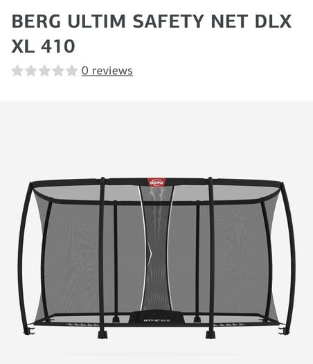 Berg trampoline safety net 410 (brand new)