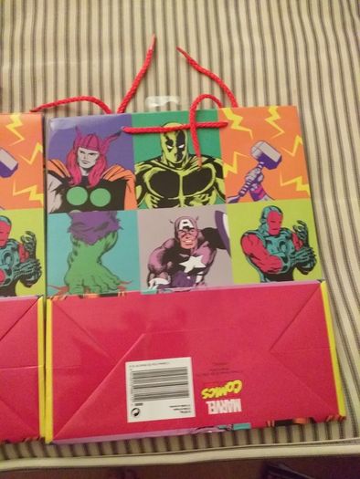 2 Marvel Bags.
