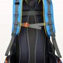 70 L Hiking backpack. Trekking backpack. Camping backpack. Blue. Image 3