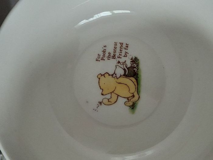 Winning the pooh breakfast set