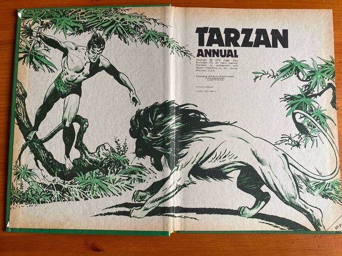 Comic: 'Tarzan' annual 1974