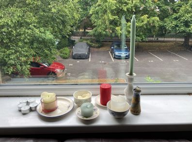Candles and holders