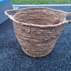 Wicker Brown Home Storage Baskets