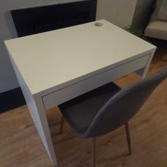 IKEA Micke Desk & JYSK Chair