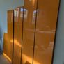 Kitchen/Workspace Glass Splashback-Orange Image 2
