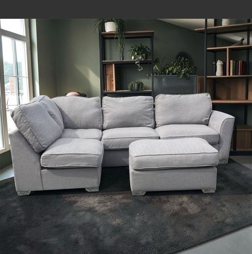 Grey corner sofa harvey norman corner l shaped couch/sofa