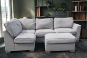 Grey corner sofa harvey norman corner l shaped couch/sofa