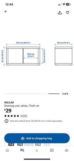 ikea Kallax unit
