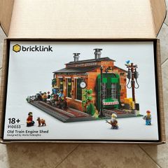 Lego Bricklink Designer Program Old Train Engine Shed 910033