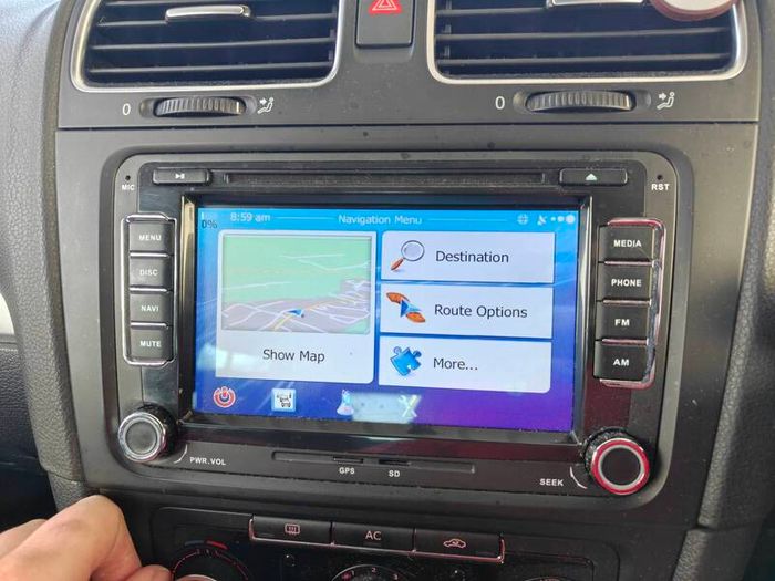 VW Upgraded head unit golf and more