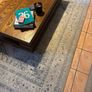 Craft Dark Real Beech Wood Coffee Table with Rug Image 9