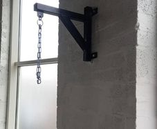 Boxing bag brackets