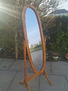Wooden full length Mirror