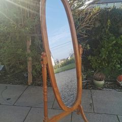 Wooden full length Mirror