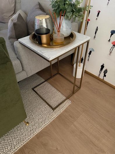 West Elm Marble Side Table