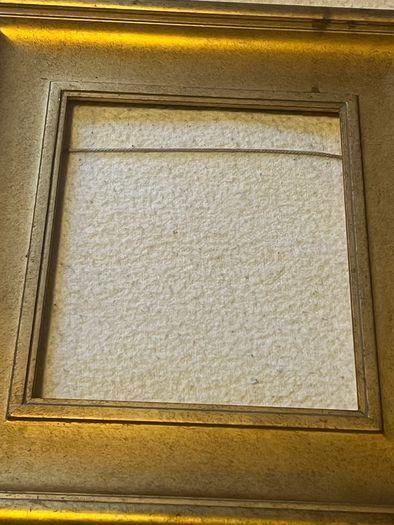 frame This is a modern, deep-profile gilt wood picture frame with a slip / inner liner profile.