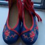 Chinese embroiled Women's Shoes Size 4 Brand New Image 2