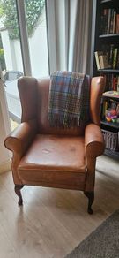 Arm Chair Laura Ashley Antique Leather
