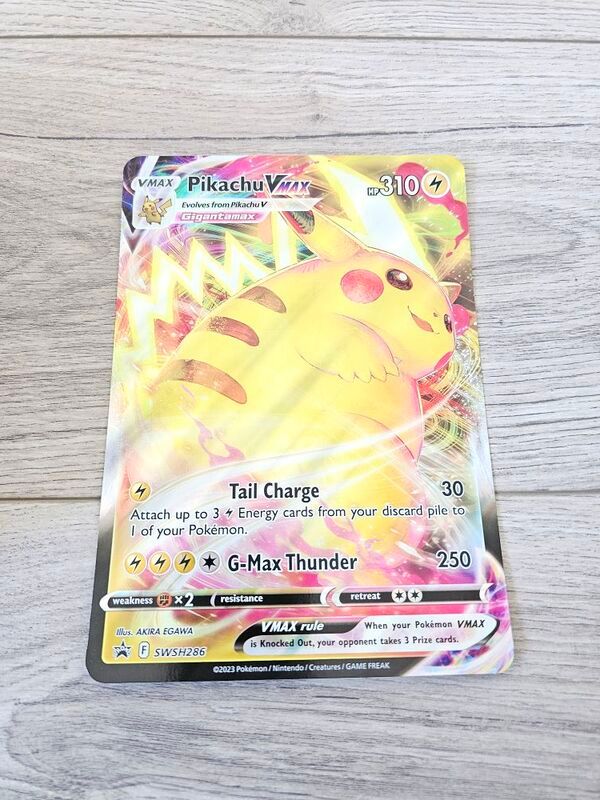Pokemon Pikachu Vmax Bsp Swsh286 Black Star Promo Card Crown Zenith For  Sale in Newbridge, Kildare from CzarnyNDM