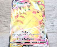 Pokemon Pikachu VMAX BSP SWSH286 Black Star Promo Card Crown Zenith