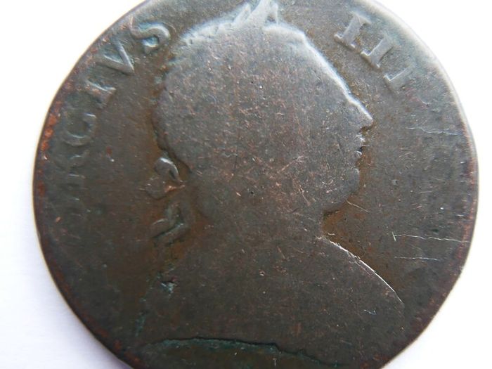 1773 Halfpenny - George III