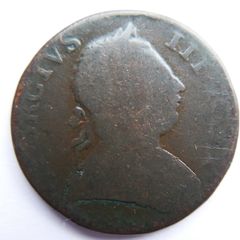 1773 Halfpenny - George III