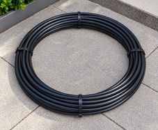 21m long Mains pipe 1/2" (20 mm external diameter) Black PE Tube