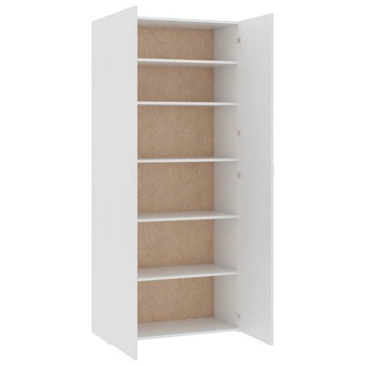 Shoe Cabinet White Chipboard