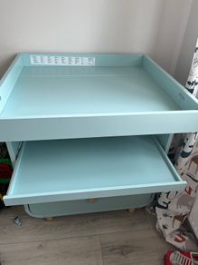Ikea Myllra changing table with mat