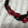 Vintage glass beaded necklace Image 4