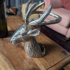 Stag wine bottle holder