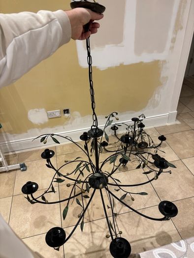 2 chandeliers / ceiling lights
