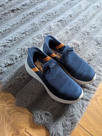 Kids sketchers waterproof slip ins