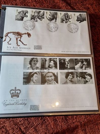 Mint UK FDC album