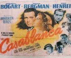 Casablanca film flag 3ft x 2ft.