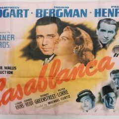 Casablanca film flag 3ft x 2ft.