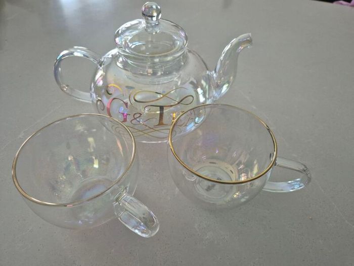 Tea set Gin & T cocktails