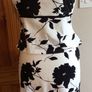 Principles Petites Ladies Black and White Cotton Blend 2 Piece skirt and Top Set 12/14  including postage Image 3