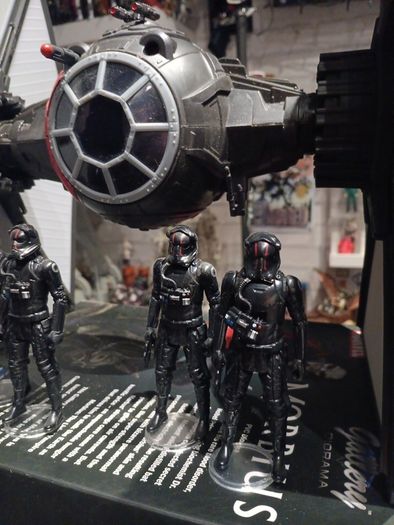Star Wars Elite Tie Fighter Squadron!!