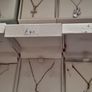 ladies silver chain and pendant Image 2