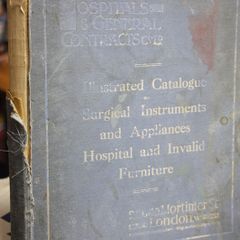 Catalogue of Surgical Instruments.