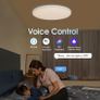 Ceiling lamp RGBCW Ceiling Light Wifi APP Voice Control With Alexa Yandex 30W LED Lights For Livingroom decoration Bedroom Image 3