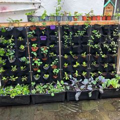 Wall Garden 18 pocket Felt Pocket Panel for upright wall/ pallets